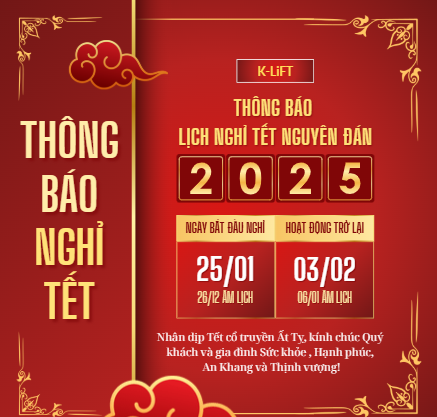 Lịch nghỉ Tết nguyên đán 2025