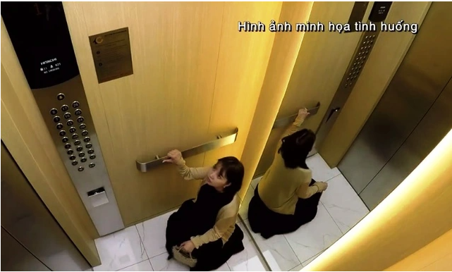 Kỹ năng thoát nạn khi mắc kẹt trong thang máy