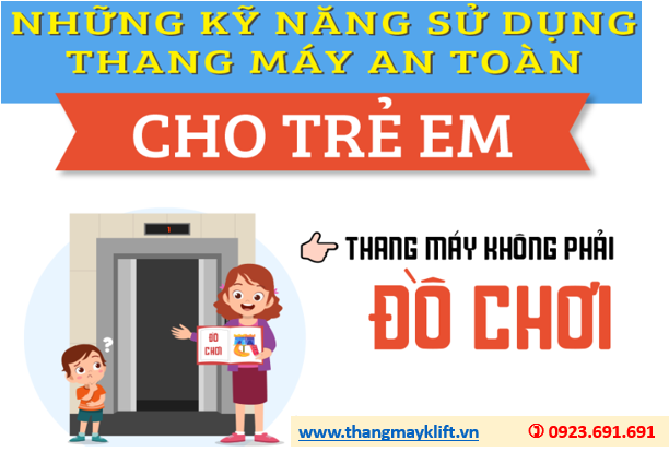 Kỹ năng sử dụng thang máy an toàn cho trẻ em