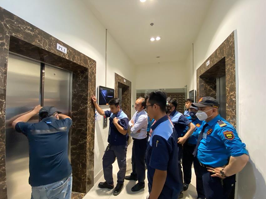 QUY TRÌNH CỨU HỘ THANG MÁY