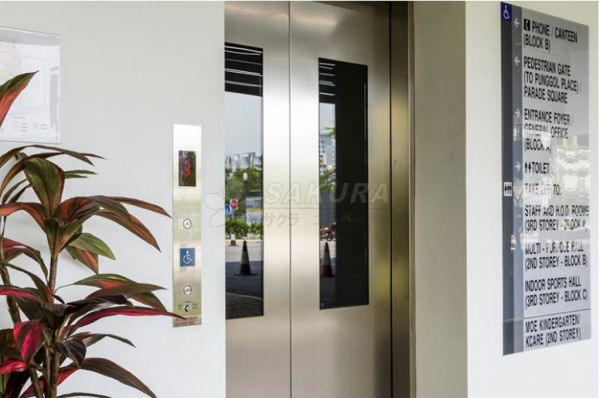 Lắp đặt thang máy tải khách Sakura GPX tại trường học