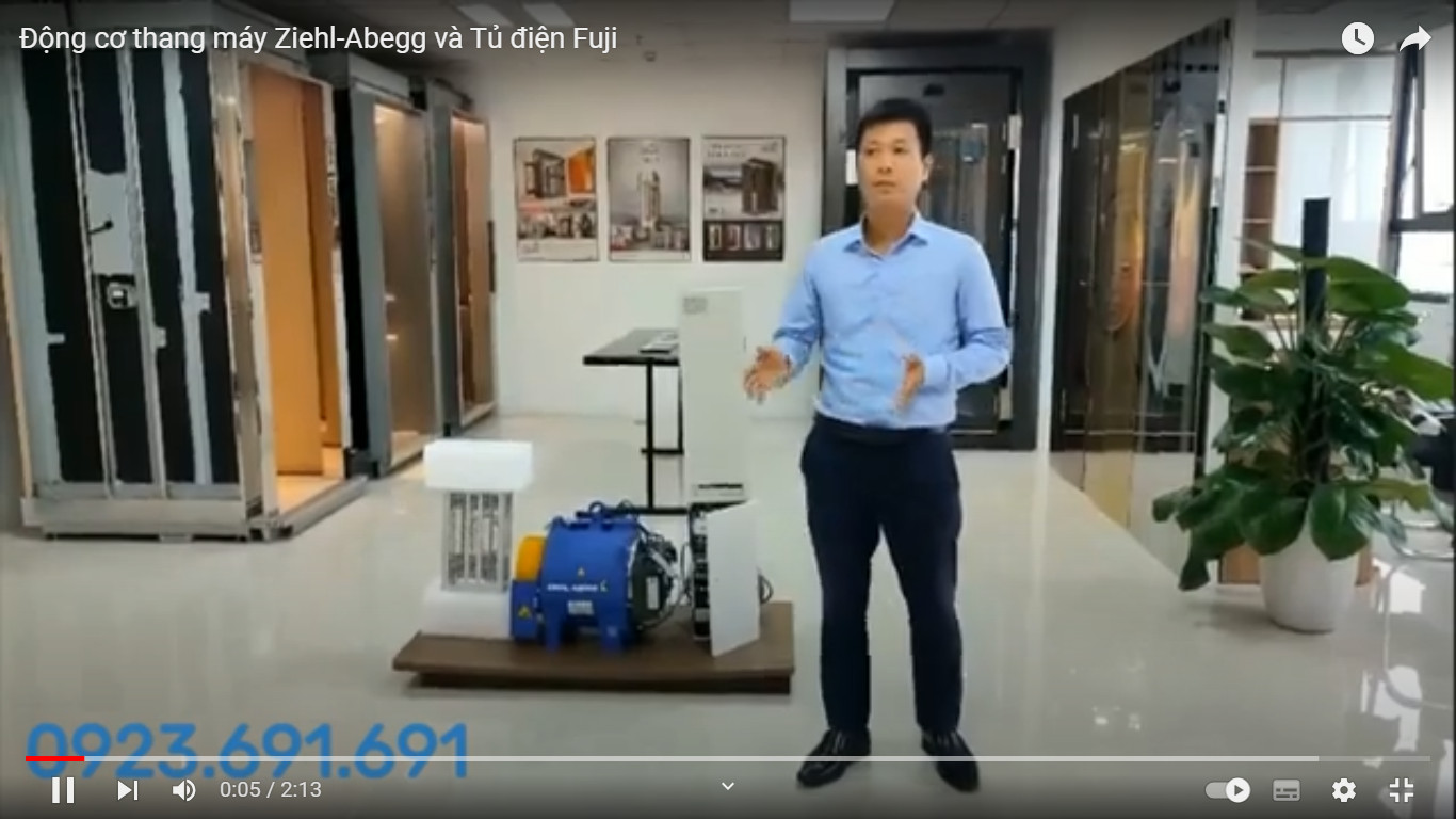 Tư vấn lựa chọn máy kéo và hệ điều khiển cho thang máy gia đình